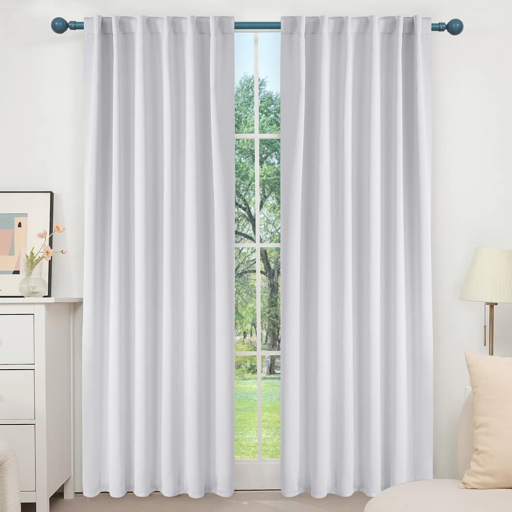 Deconovo Back Tab Blackout Curtains (2 Panel)