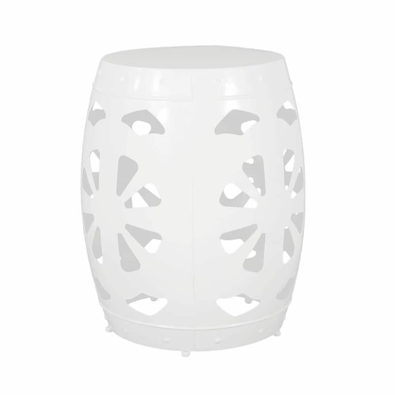 Modern Chic Iron Cut Side Table