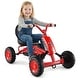 preview thumbnail 4 of 28, Gymax Go Kart for Kids 4 Wheel Toddler Ride On Pedal Car w/ Steering Red