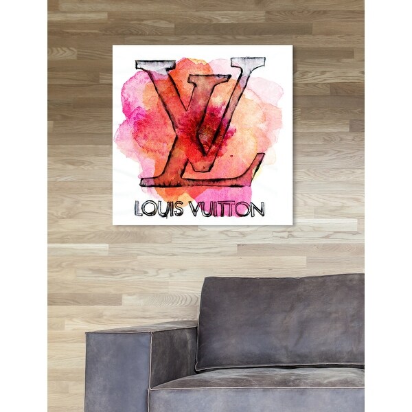 Oliver Gal 'LV Petals' Fashion and Glam Wall Art Canvas Print