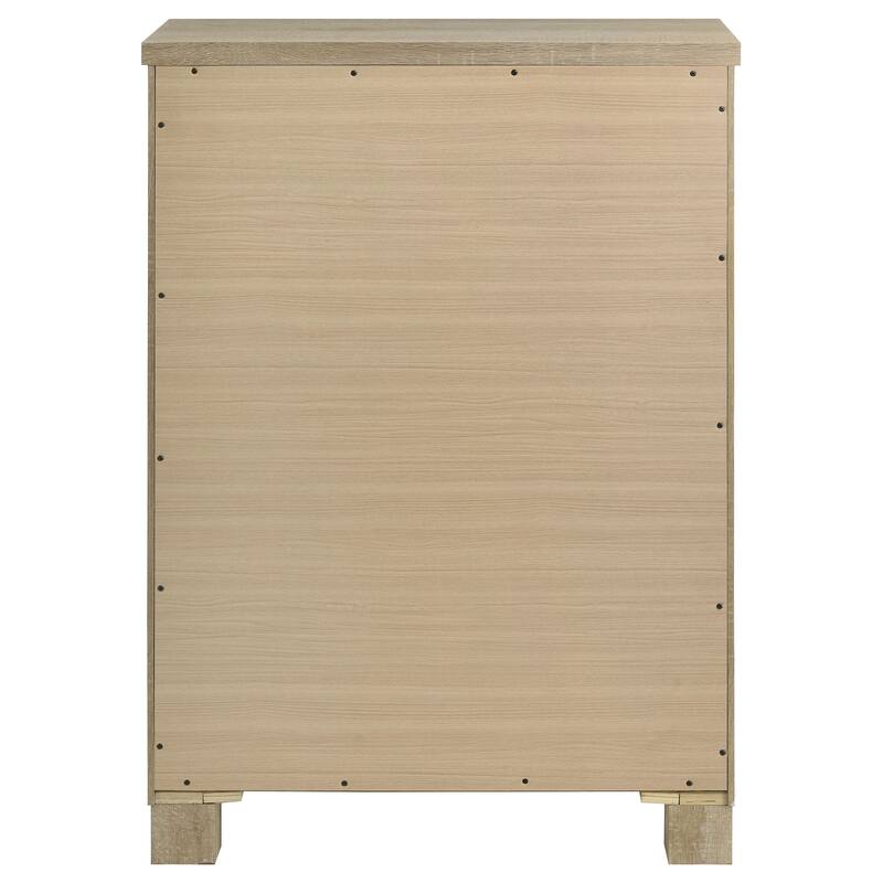 Sansome Weathered Oak 5-drawer Bedroom Chest of Drawers