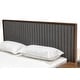preview thumbnail 3 of 2, Nova Domus Metcalf Mid-Century Walnut & Grey Bed