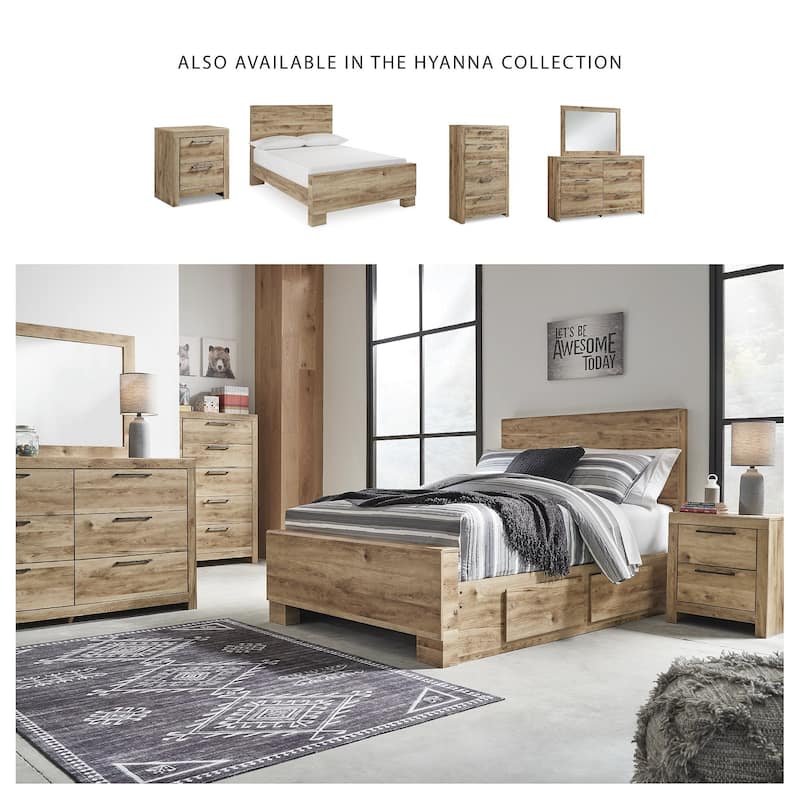 Signature Design by Ashley Hyanna 2 Drawer Night Stand