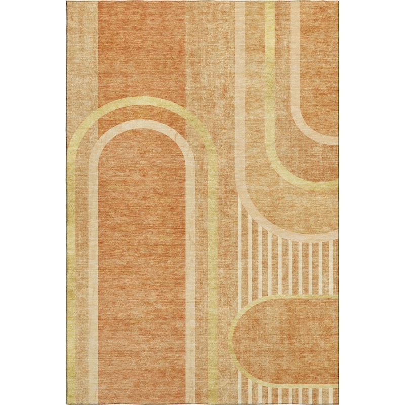Premium Washable Super Soft Contemporary Deco Mayfield Rug