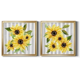 Sunflower Array I-Premium Framed Canvas - Ready to Hang - Multi-Color ...