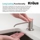 preview thumbnail 6 of 65, Kraus Kitchen Soap Dispenser