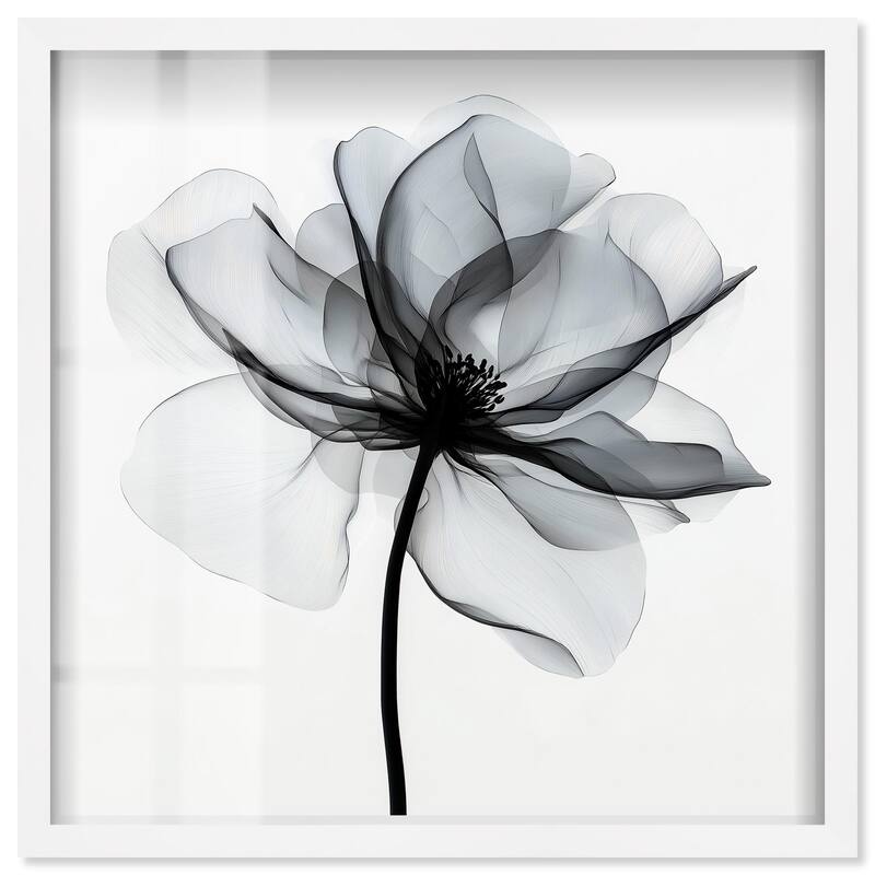 Midania III Shadowbox by Art Remedy - White - 20" x 20"