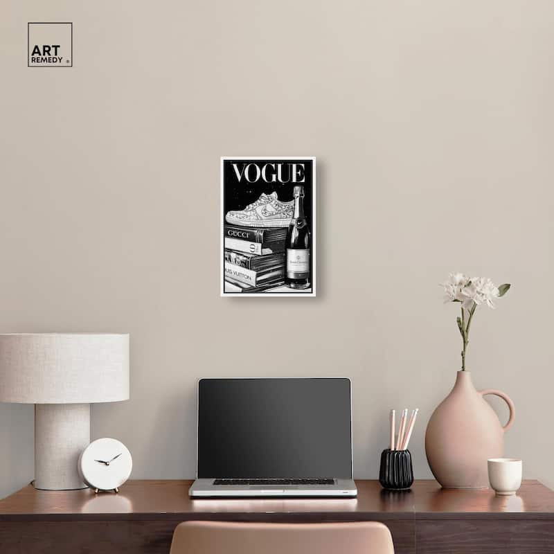 Sneaker Glitz and Glam Cover II Canvas by Art Remedy