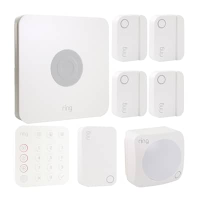 Ring Alarm 8-Piece Security Kit (2nd Gen) - White