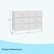 preview thumbnail 6 of 41, Graco Teddi 6 Drawer Dresser