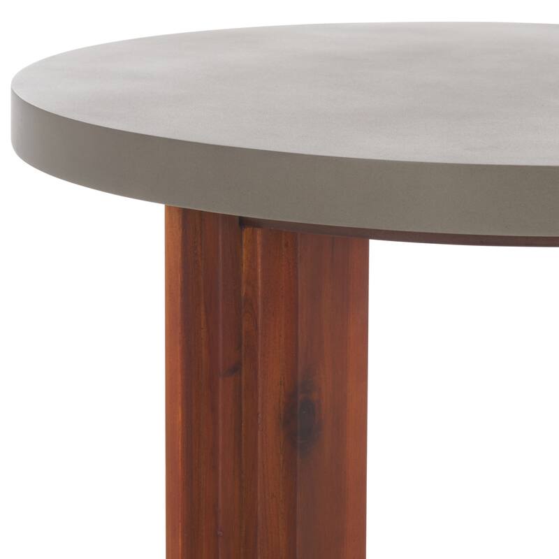 SAFAVIEH Home Basilio Accent Table - 20"W x 20"D x 18"H