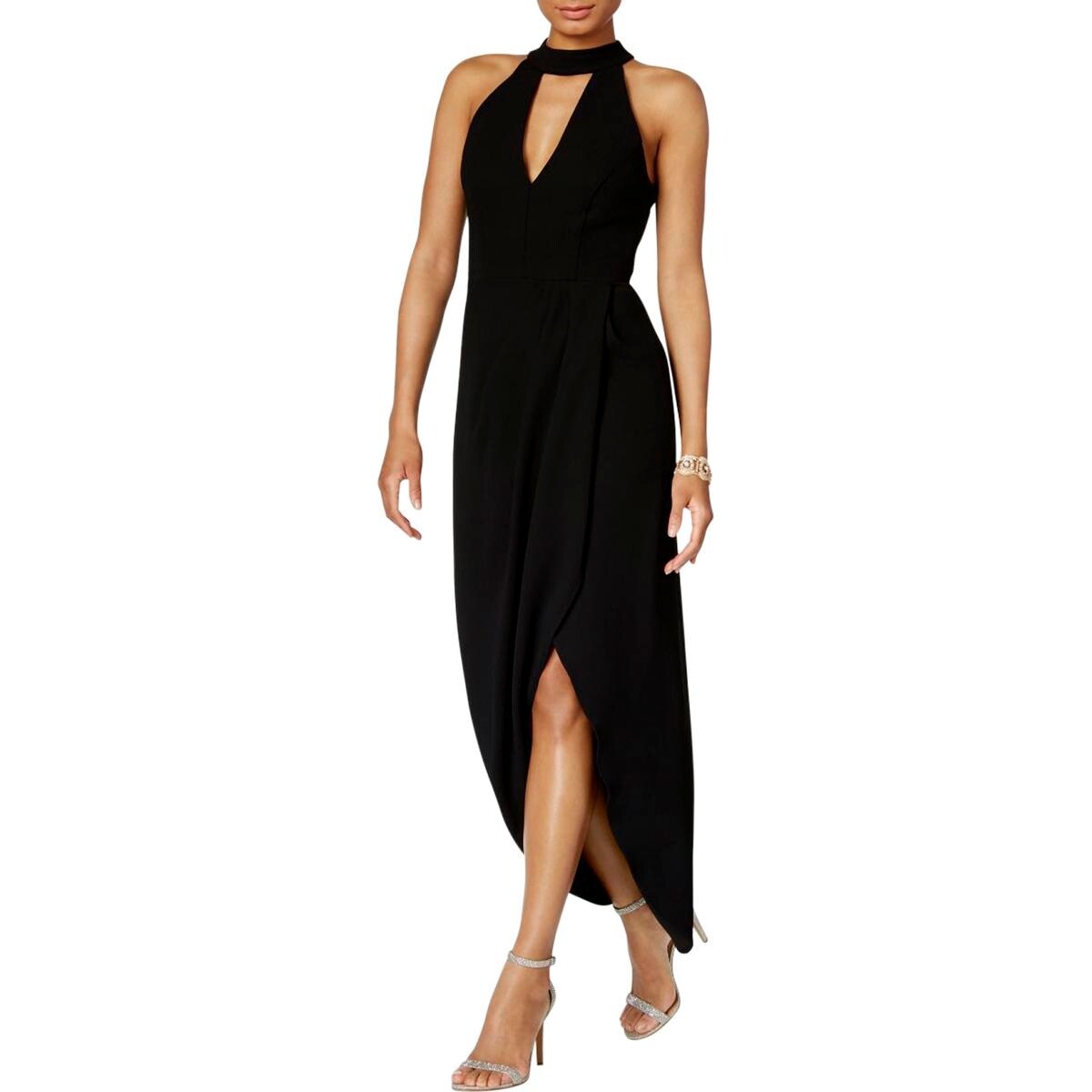 xscape sleeveless midi dress