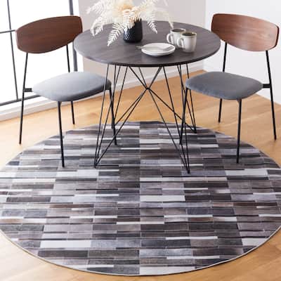 SAFAVIEH Faux Hide Maja Machine Washable Slip Resistant Modern