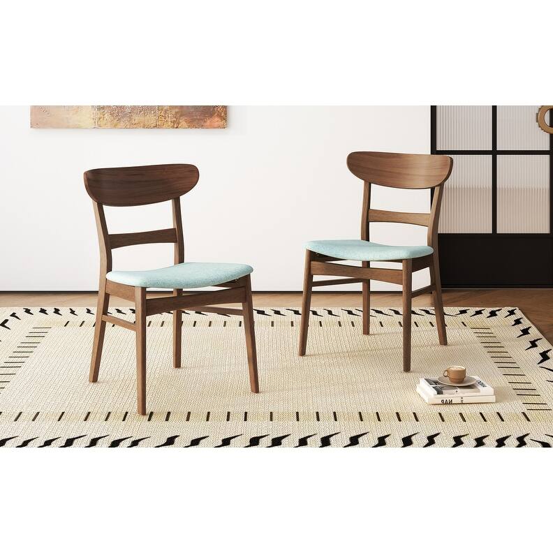 Mid-Century Modern Dining Chairs (Set of 2)