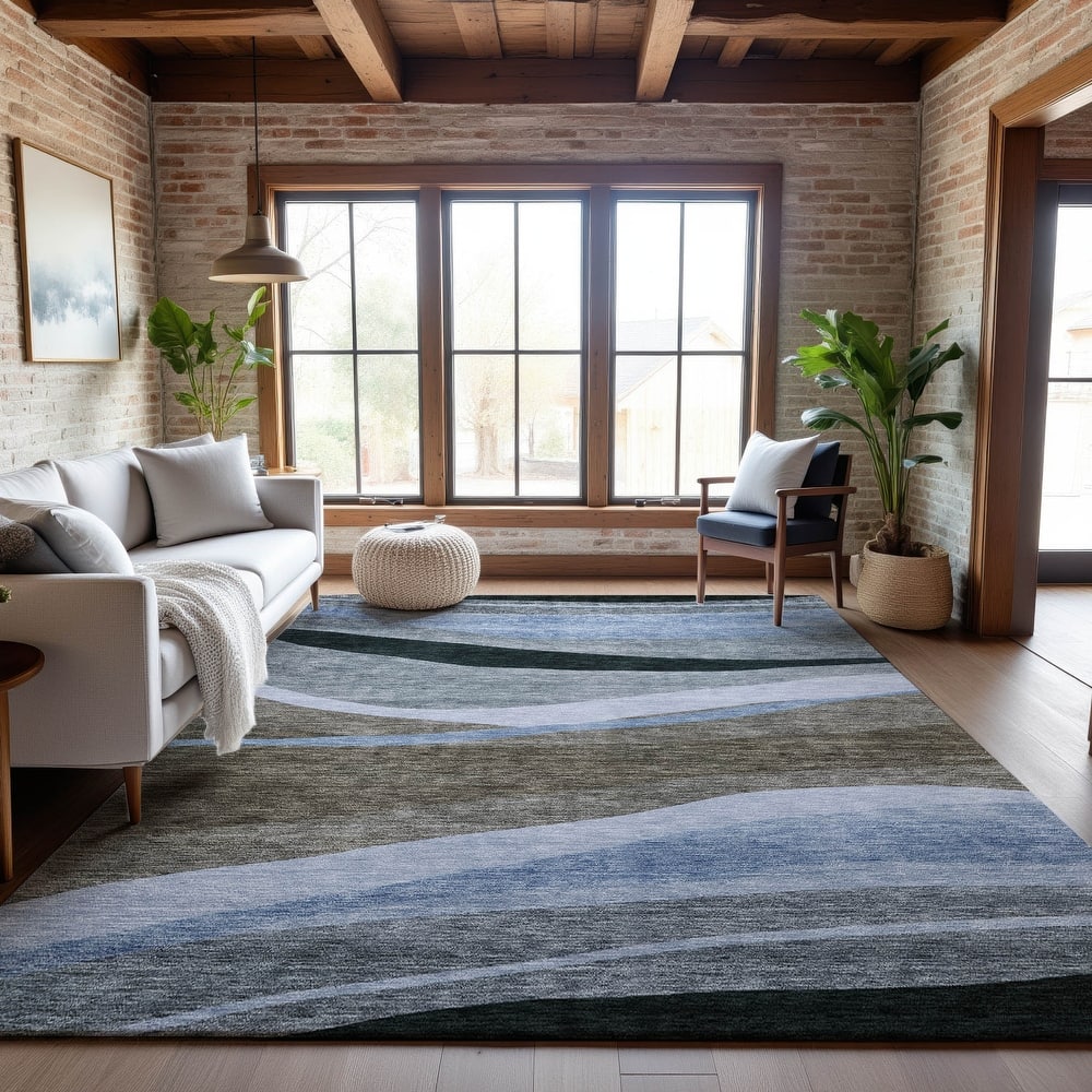 Premium Washable Super Soft Casual Contemporary Mayfield Rug