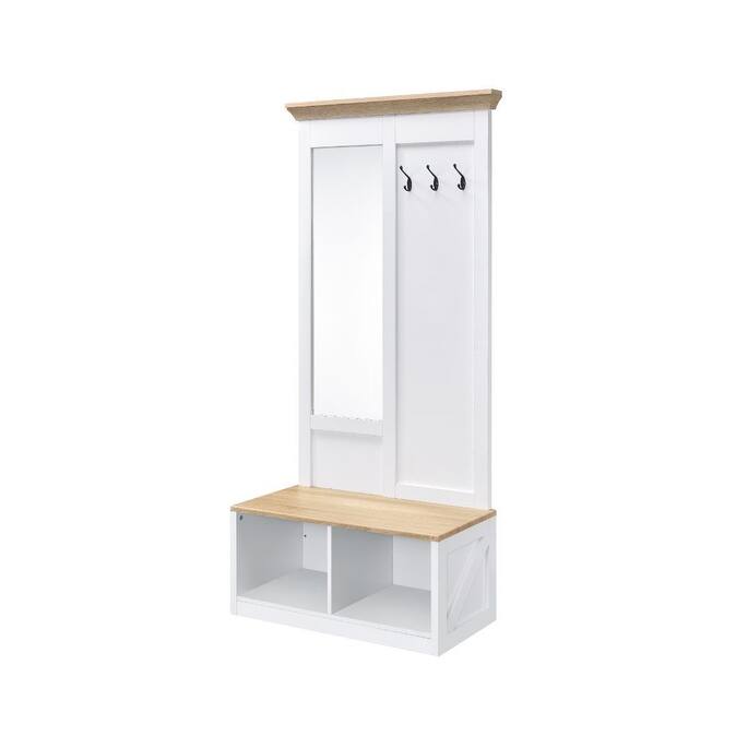Hall Tree with shelf and Hooks