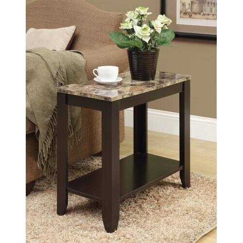 Monarch Specialties Side Table Xi 22 Inch Tall Rectangular Monarch Specialties Side Table Xi 22 Inch Tall Rectangular