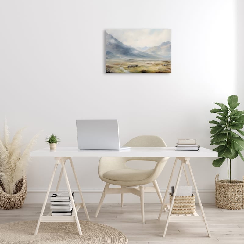 Stupell Faded Mountain Secrets Canvas Wall Art Design By Franklyn Gregory