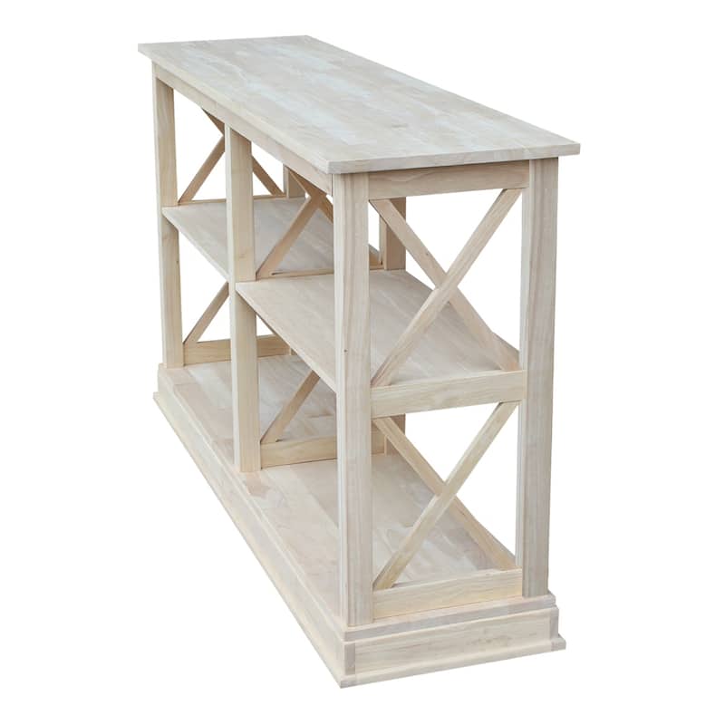 Hampton Solid Hardwood Sofa/ Server Table - 60" x 16" - 60" x 16"
