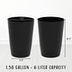 preview thumbnail 30 of 60, HOLD N’ STORAGE - Set of 2 Small Trash Can with Open Top for Compact and Tight Spaces – 1.58 Gallon Capacity