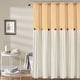 preview thumbnail 24 of 61, Lush Decor Two-tone Linen Button Shower Curtain