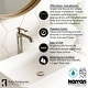 preview thumbnail 28 of 29, Karran Woodburn Single Hole Single Handle Vessel Bathroom Faucet with Matching Pop-Up Drain