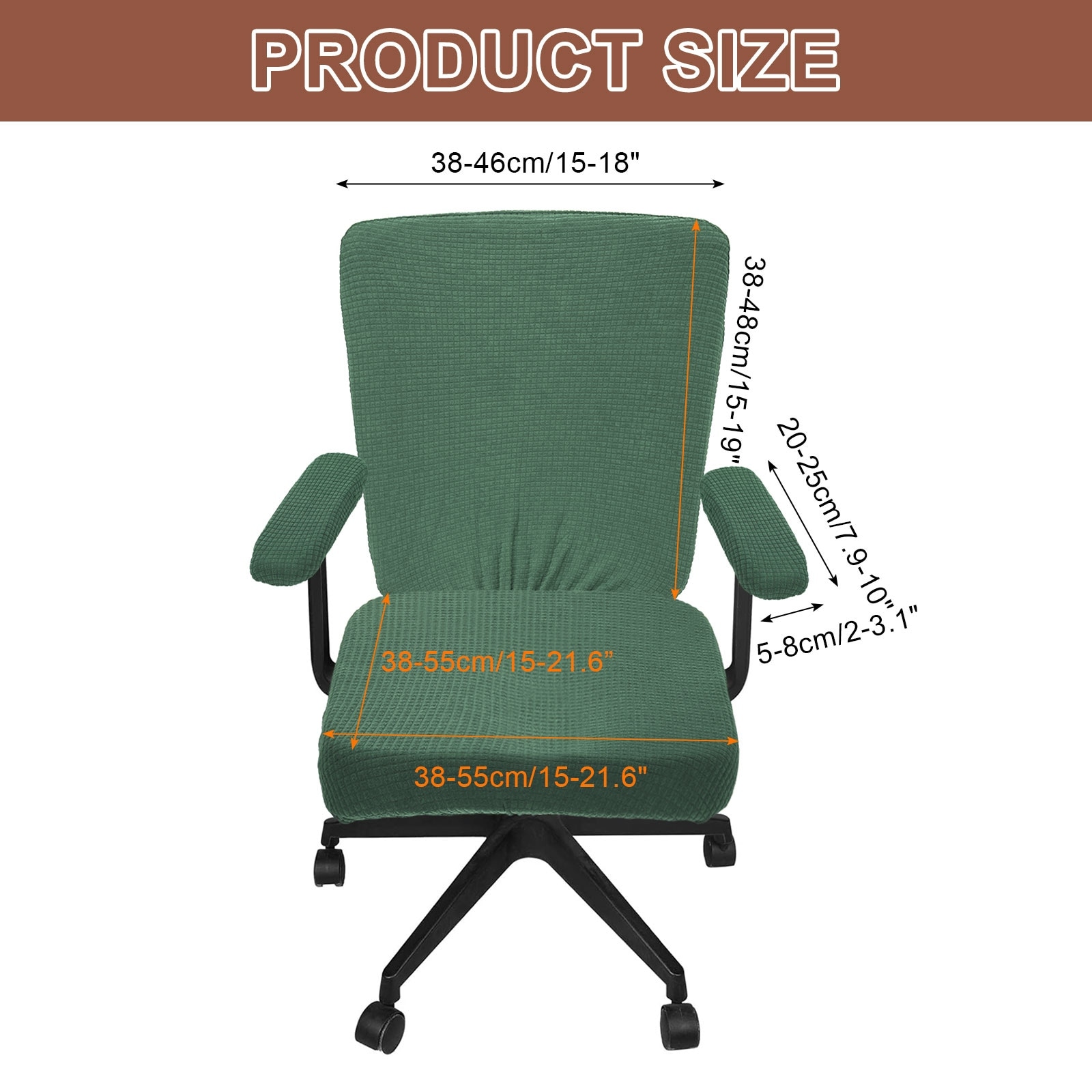 Office Chair Covers, Stretchable Computer Chair Slipcover