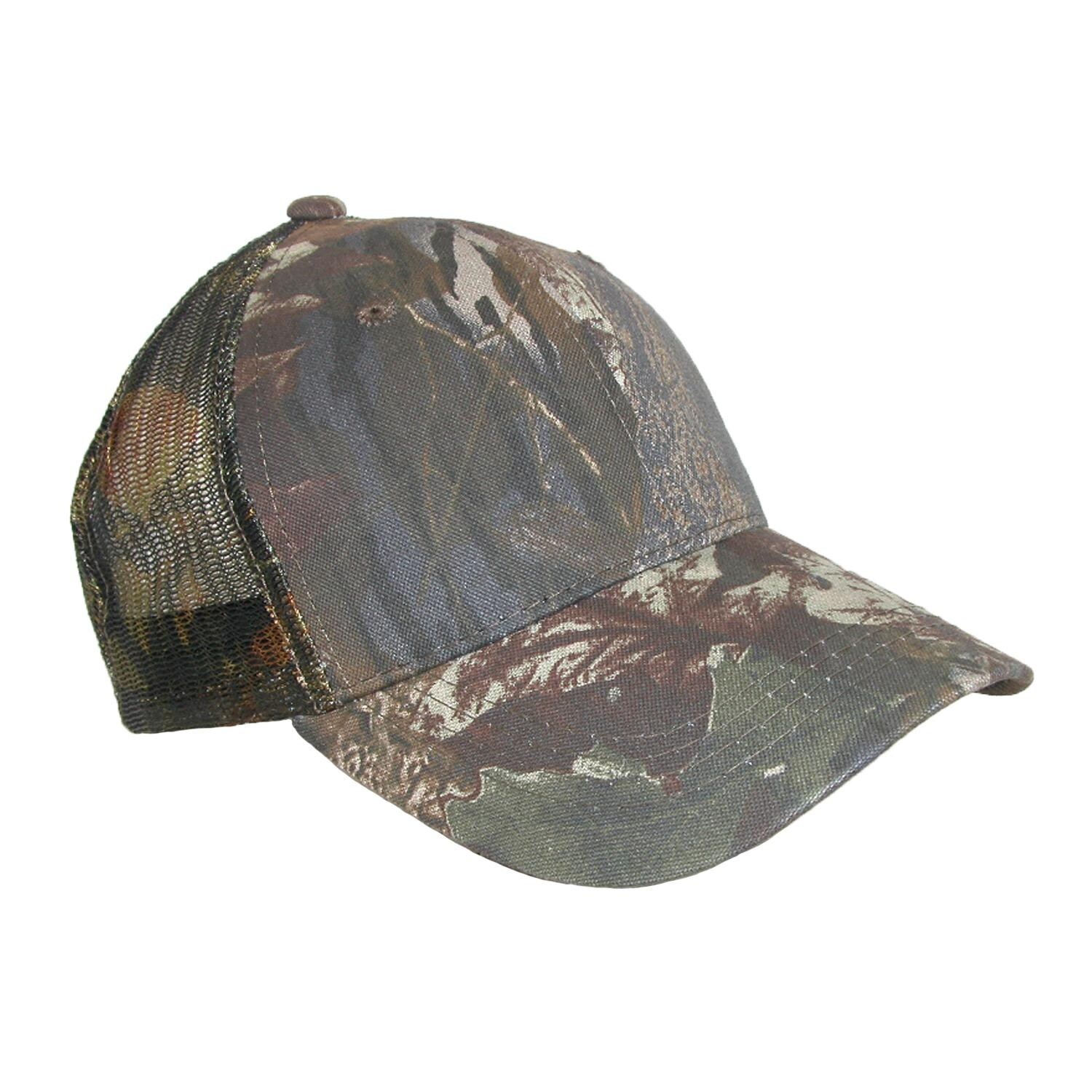 mossy oak mesh hat