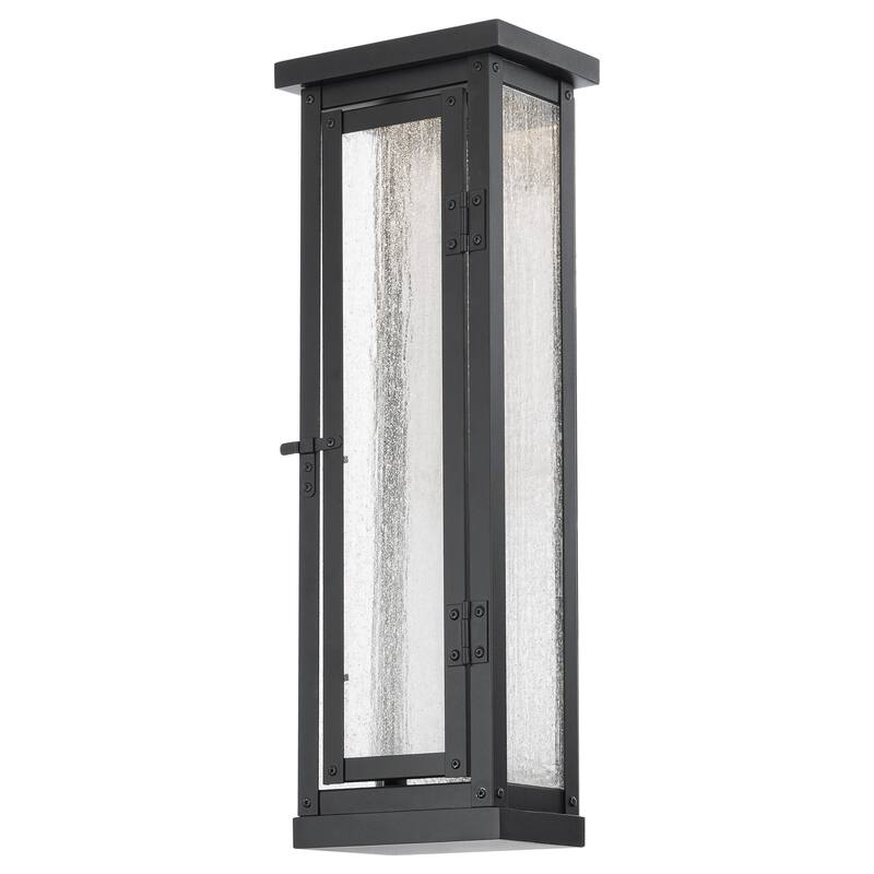 Eliot LED Indoor and Outdoor Wall Light - 20 inches - Black 3000K