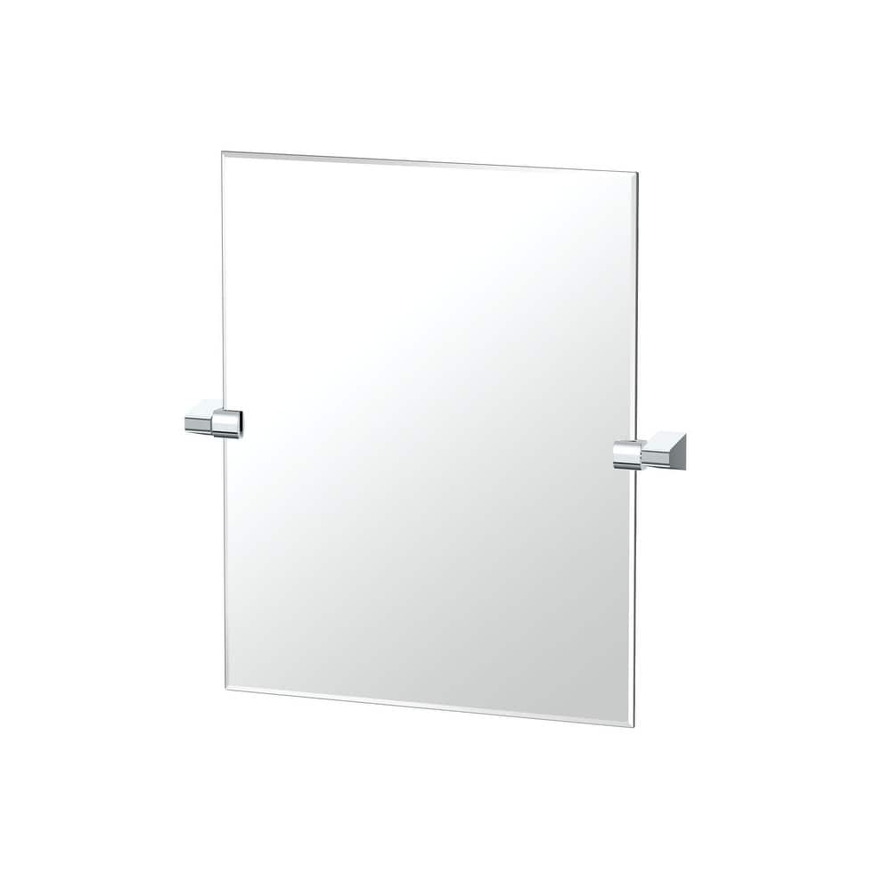 Gatco 5659SM A-Line 24" x 22-5/8" Contemporary Rectangular Frameless