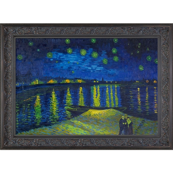 Vincent Van Gogh 'Starry Night Over the Rhone' Hand Painted Oil Reproduction