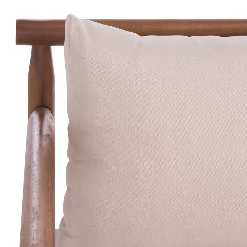 SAFAVIEH Outdoor Living Cardori Bench and Table - 54"W x 27"D x 29"H