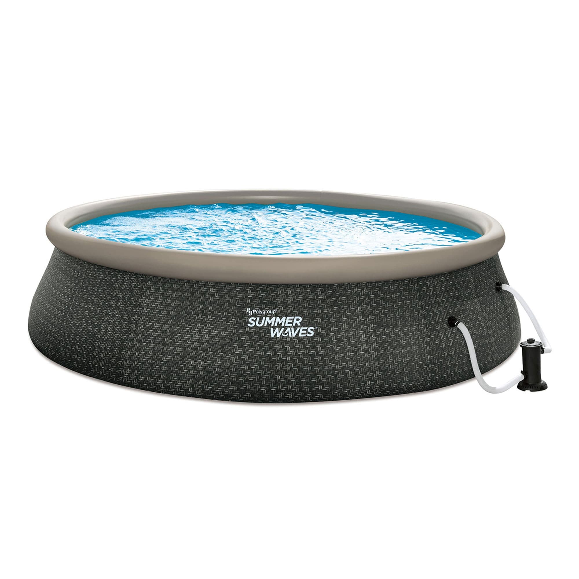 summer waves 18 ft quick set above ground pool