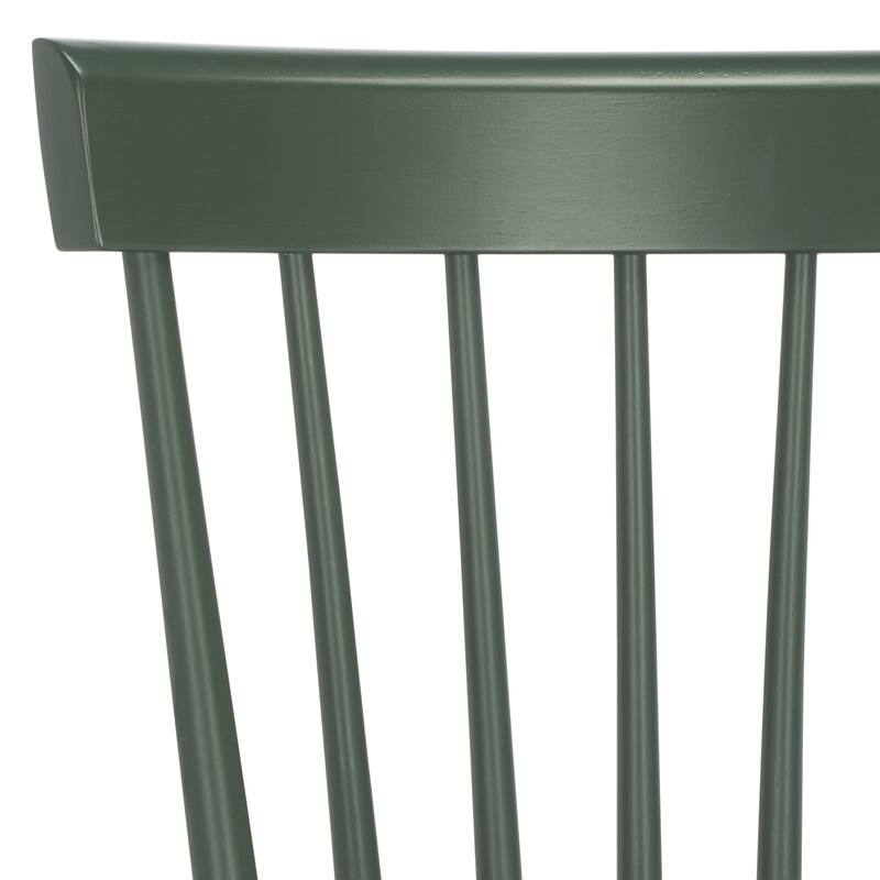 SAFAVIEH Biddie 24-inch Spindle Farmhouse Counter Stool (Set of 2) - 20" W x 21" D x 39" H - 20"W x 21"D x 39"H