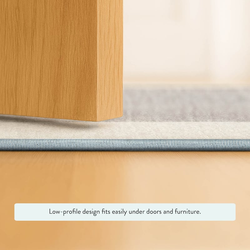 Machine Washable Indoor/ Outdoor Abstract Kraig Chantille Rug