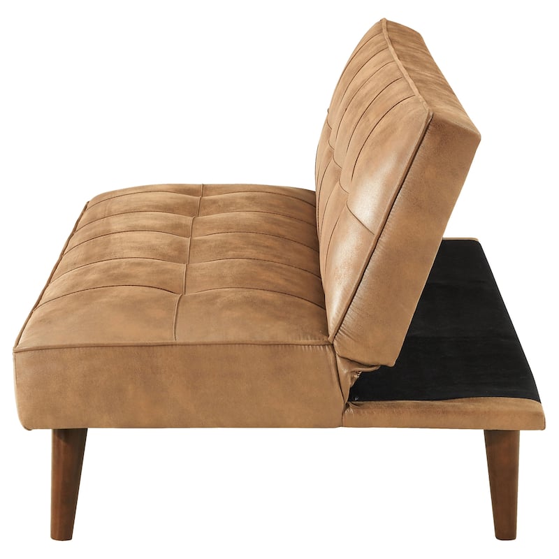 Jenson Upholstered Tufted Convertible Sofa Bed