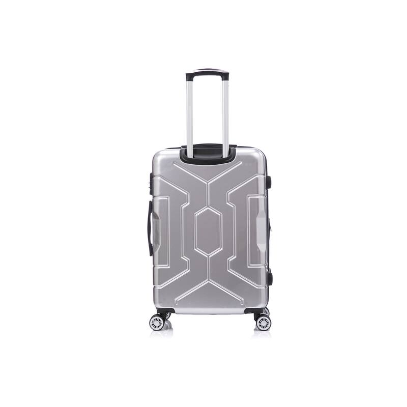 3 Piece Technology PC Hardshell Lightweight Durable Suitcase with Rotating Wheels and Adjustable Ergonomic Telescopic Handle