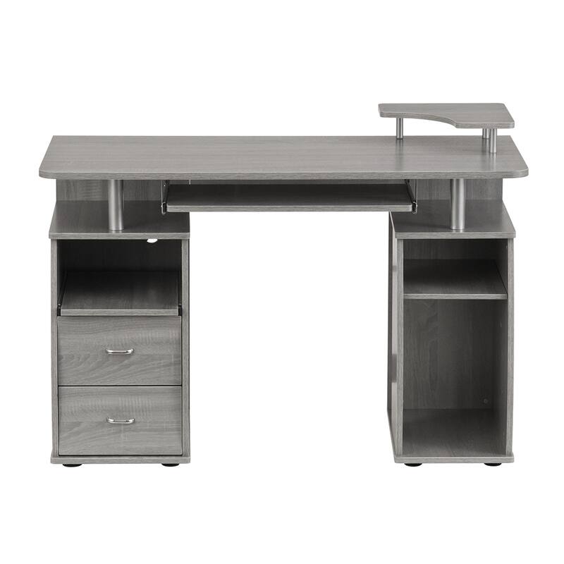 Complete Computer Workstation Desk With Storage