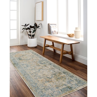 Livabliss Lillian Washable Traditional Area Rug