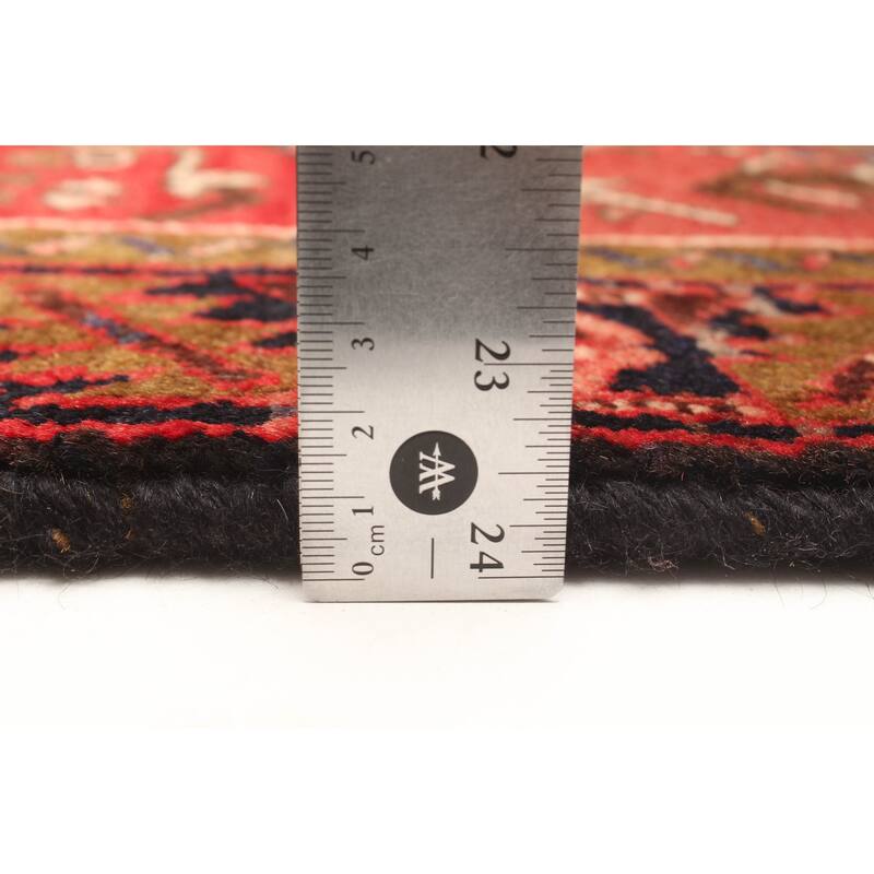 ECARPETGALLERY Hand-knotted Konya Anatolian Red Wool Rug - 3'4 x 5'1