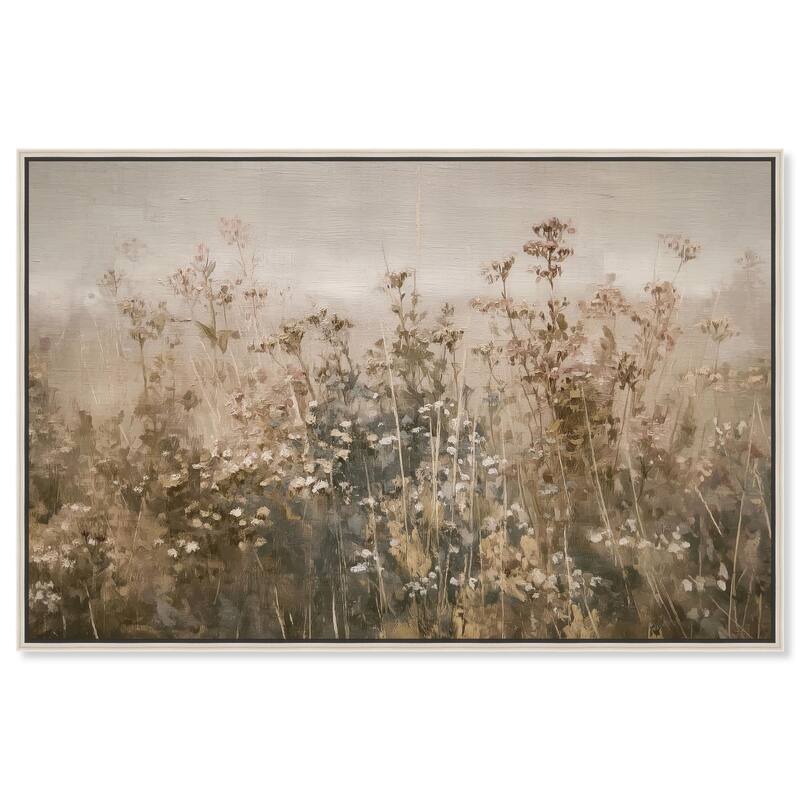 Meadow Mystique II Canvas by Art Remedy - Silver - 45" x 30"