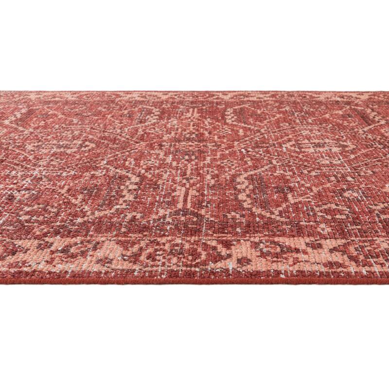 Terra by Obeetee Palace Gordon Rust Rug