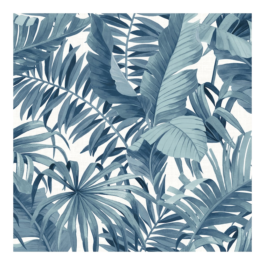 NuWallpaper Blue Maui Peel & Stick Wallpaper - 216in x 20.5in x 0.025in