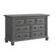 preview thumbnail 1 of 5, Oxford Baby London Lane 7 Drawer Dresser Arctic Gray