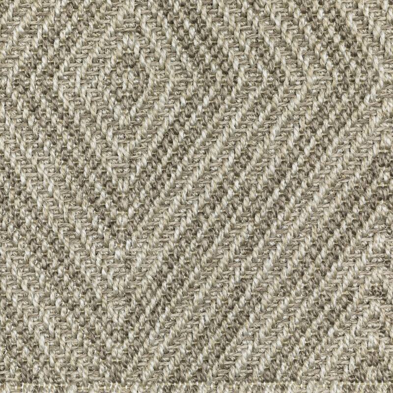 Style Haven Calayan Woven Diamond Grey Ultimate Performance Area Rug~