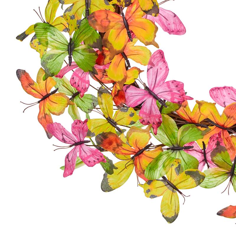 20" Butterfly Wreath