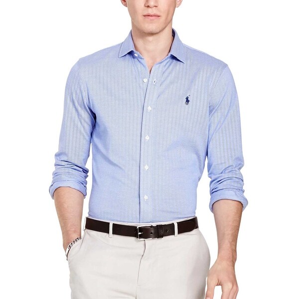 ralph lauren knit dress shirt