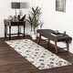 preview thumbnail 9 of 15, Brooklyn Rug Co Boho Sot and Plush Moroccan Variations Rainbow Trellis Shag Multi Rug