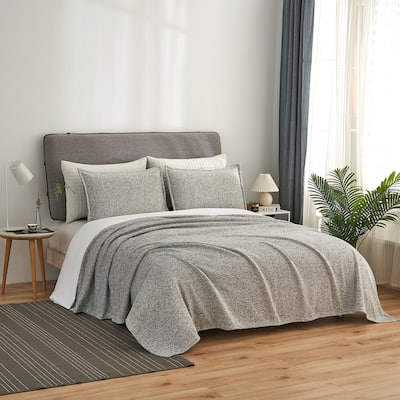 3 Piece Blanket Set with Pillow Sham