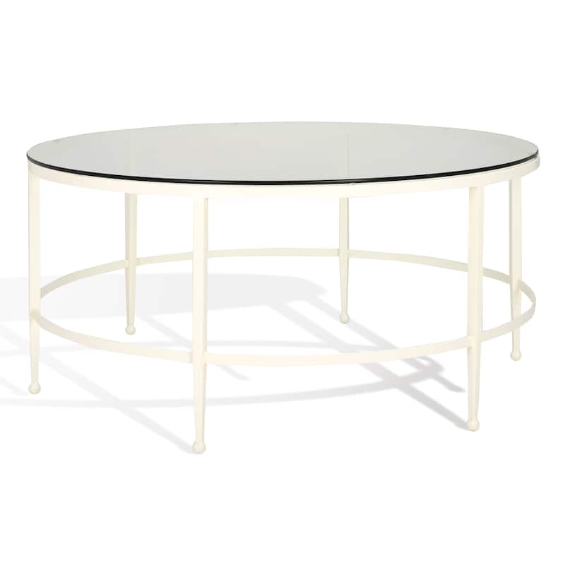 SAFAVIEH Home Edmund Cocktail Table - 40"W x 40"D x 19"H